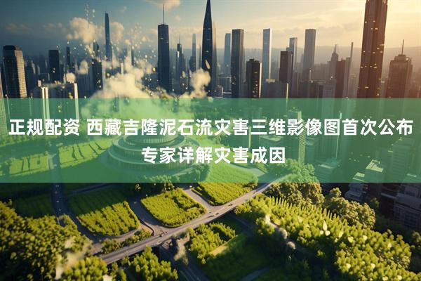 正规配资 西藏吉隆泥石流灾害三维影像图首次公布 专家详解灾害成因